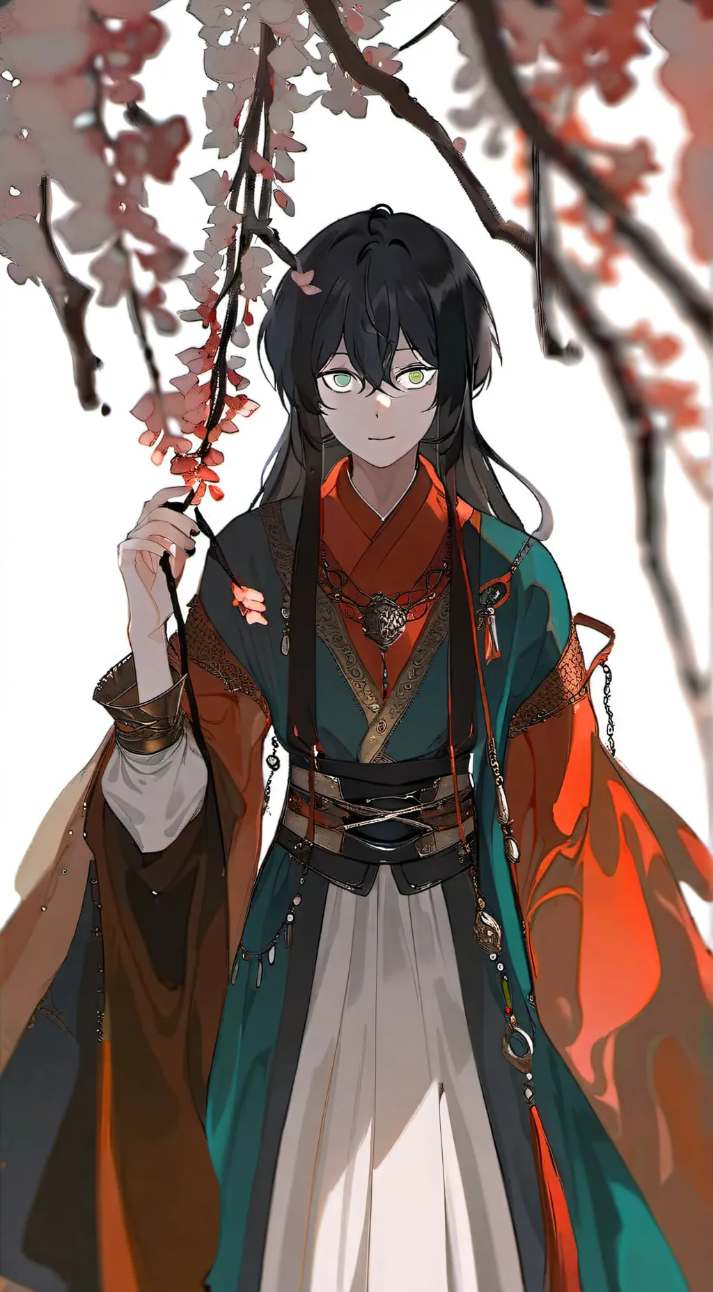 ai character: issac♡☆ background