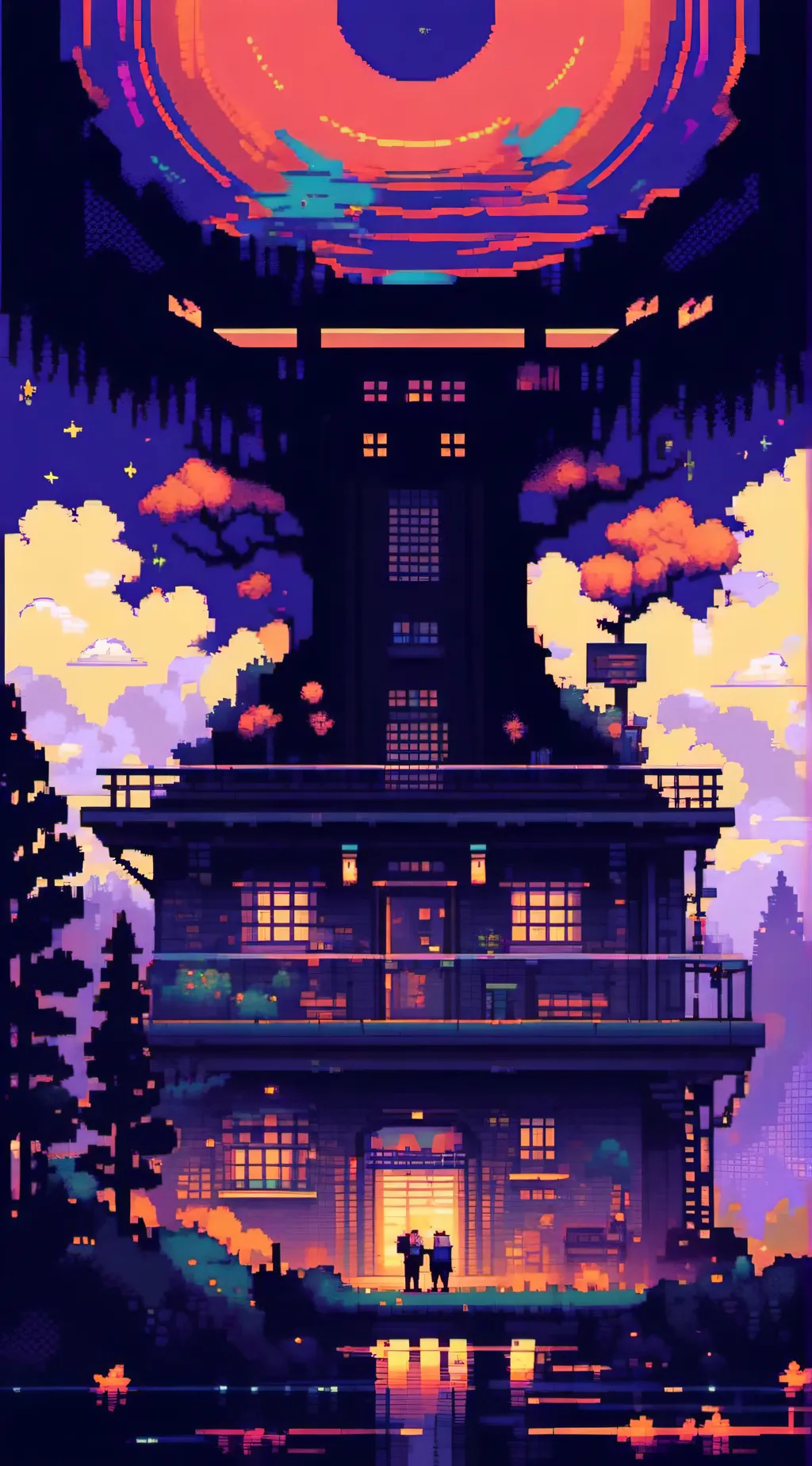 ai character: radiosilence background