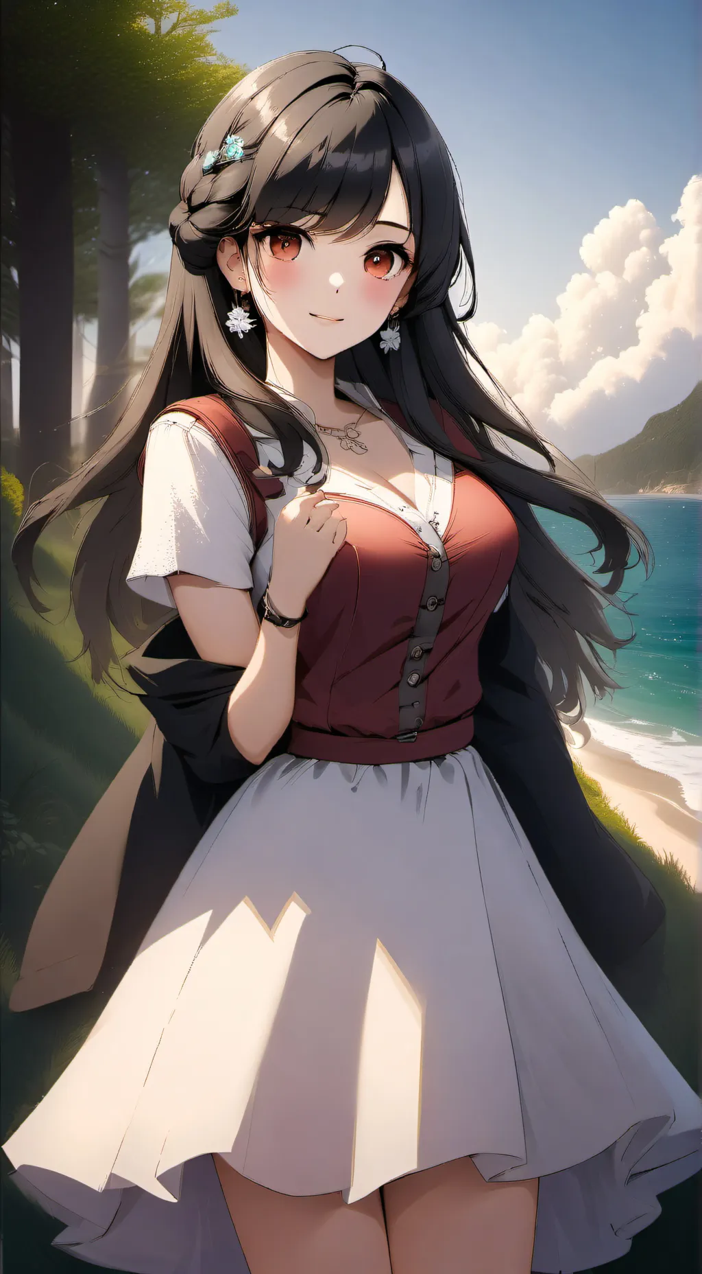 ai character: Bonnie  background