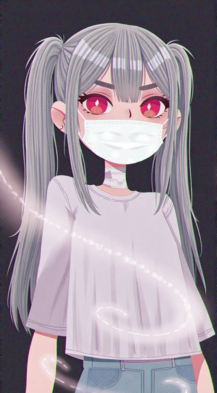 ai character: Marianne  background