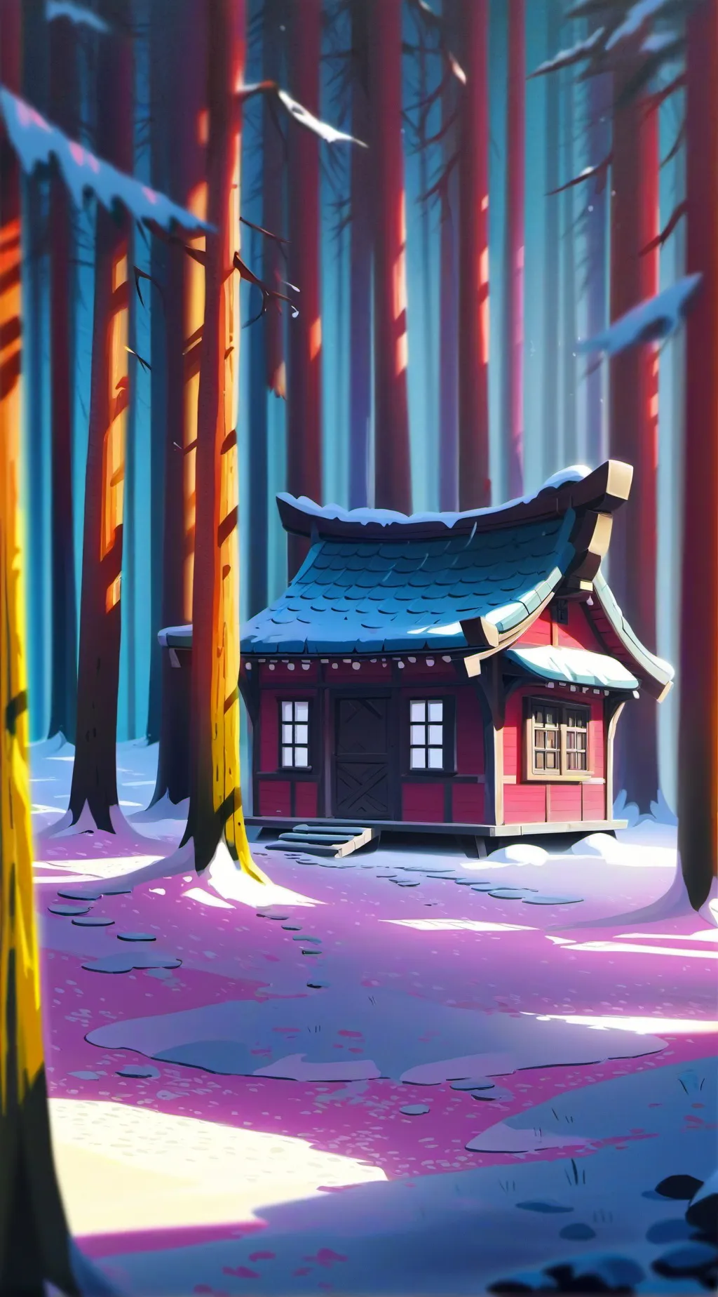 ai character: New camper! Again? background