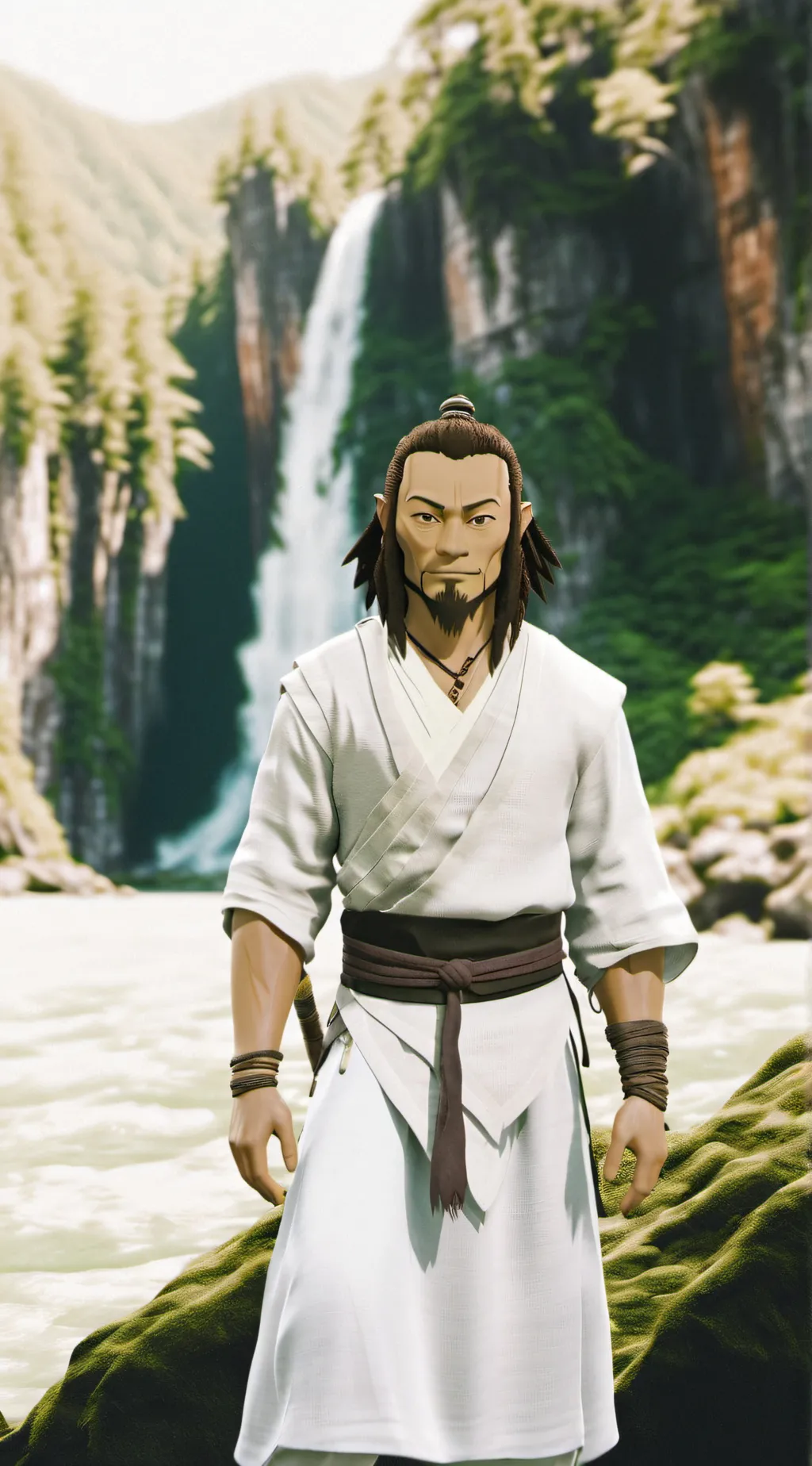 ai character: HAKODA  background