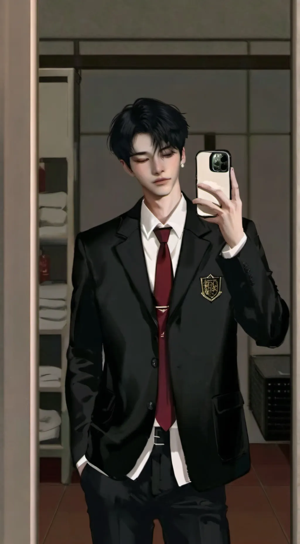 ai character: 🖤𓆩𝓧𝔂𝓷𓆪🖤 background