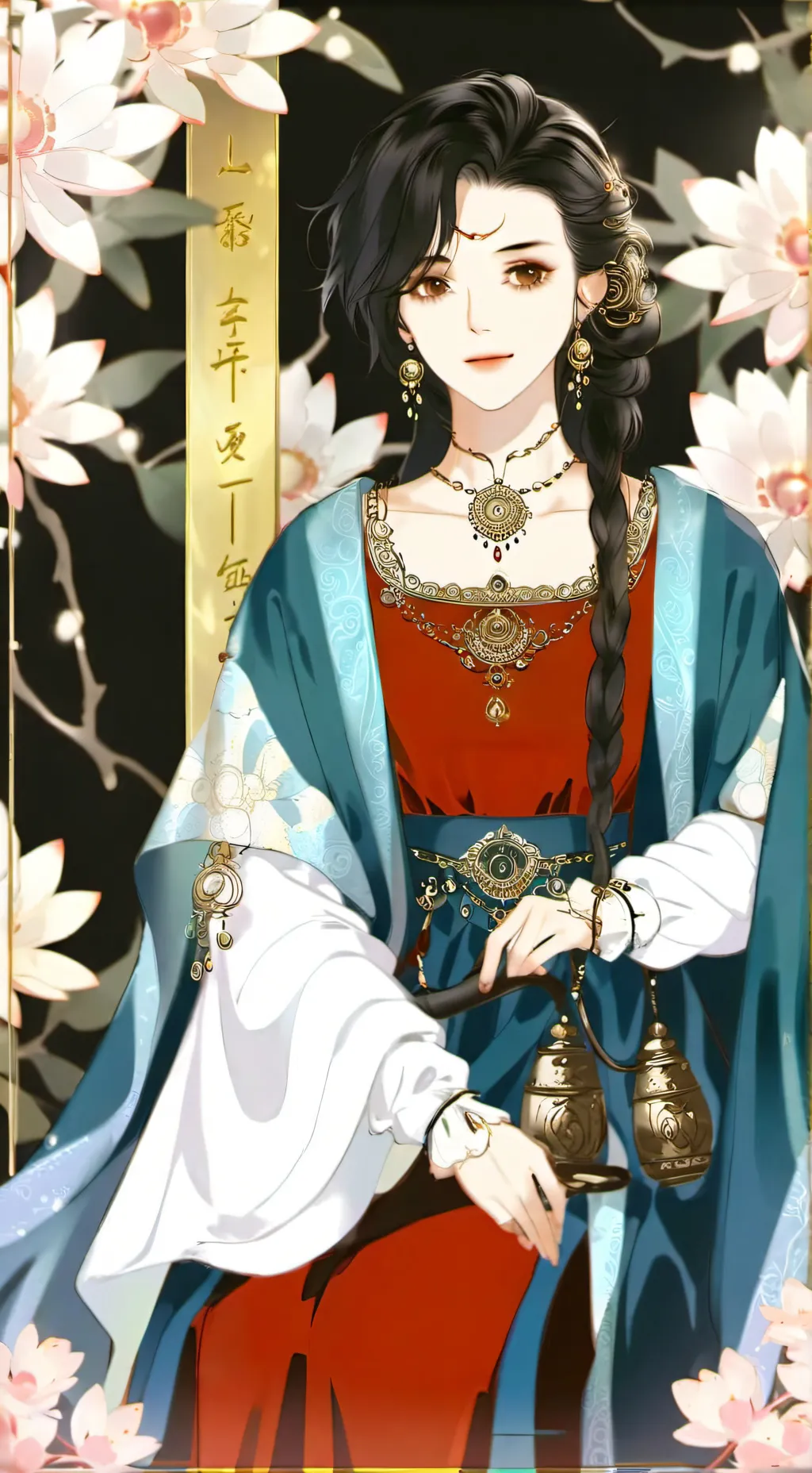 ai character: Smiling critters  background