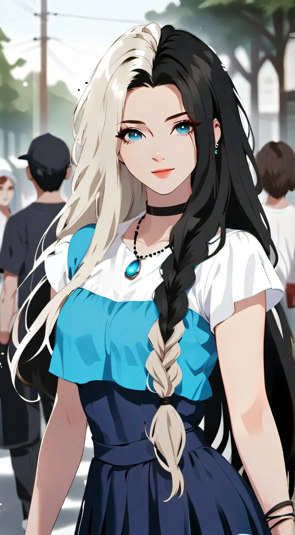 ai character: Luna Blair background