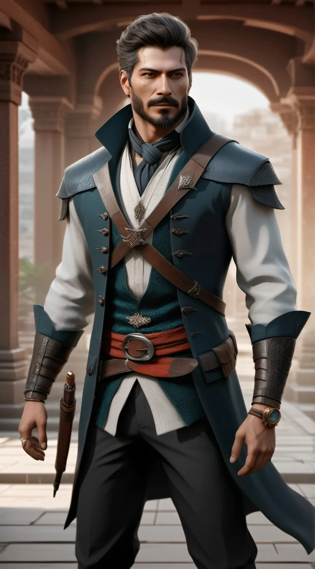 ai character: My friend background