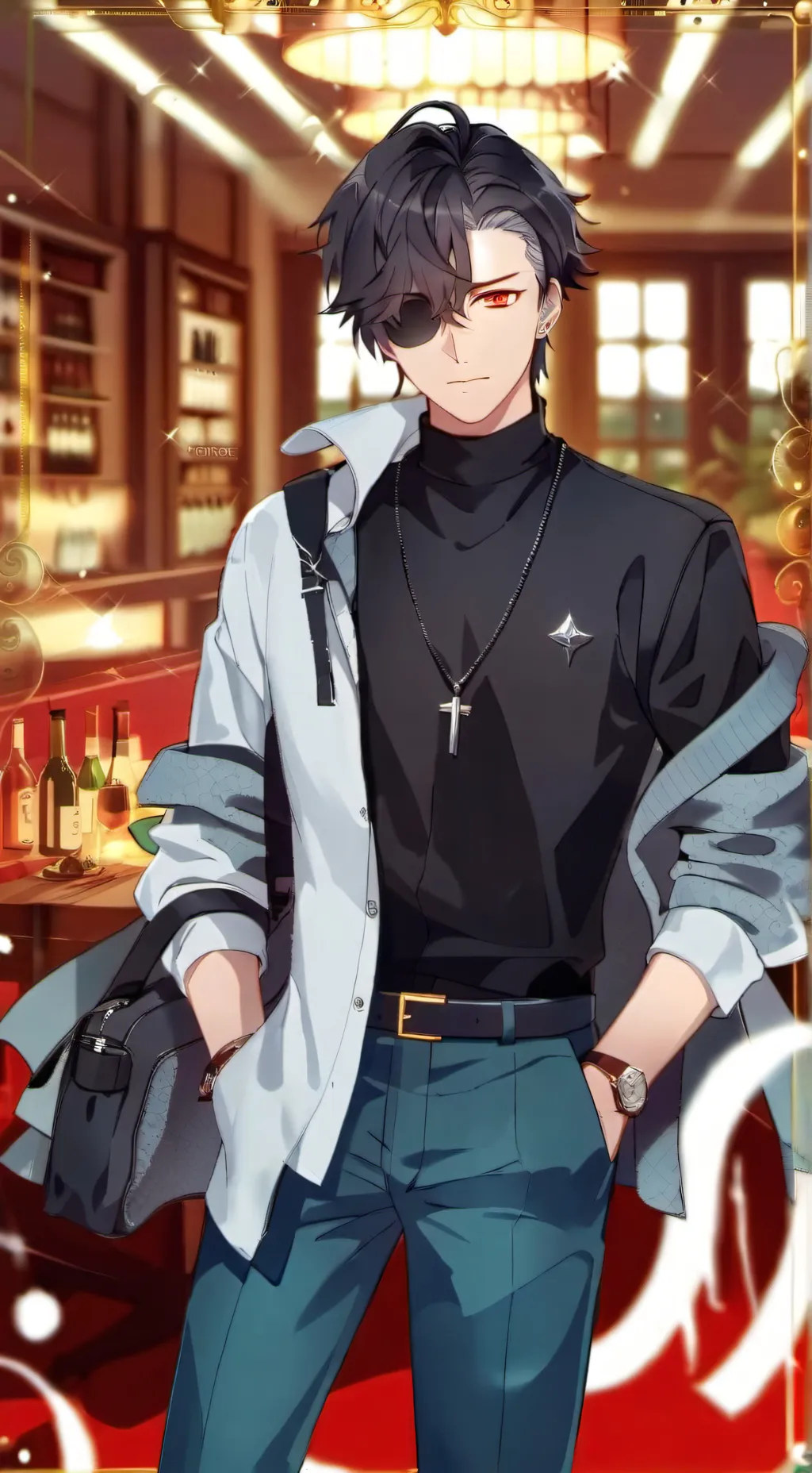 ai character: David background