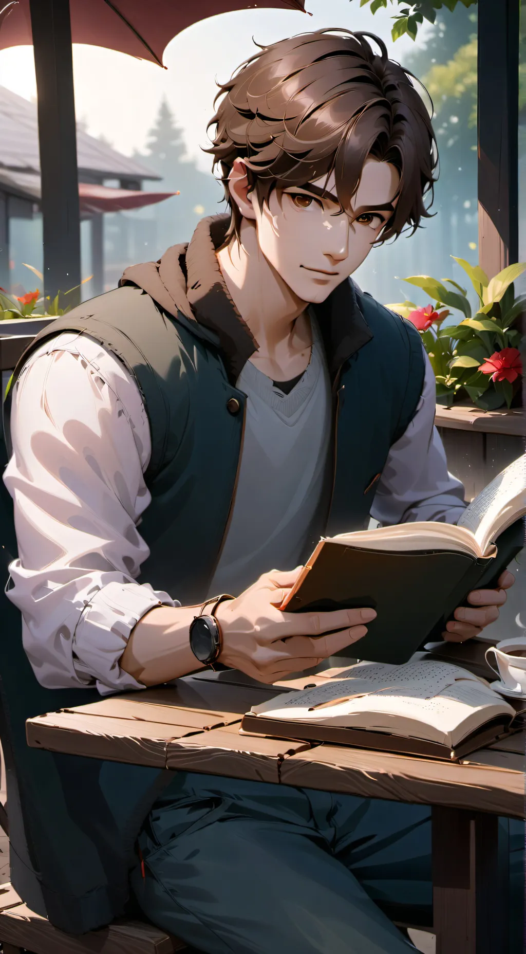 ai character: Nathaniel background