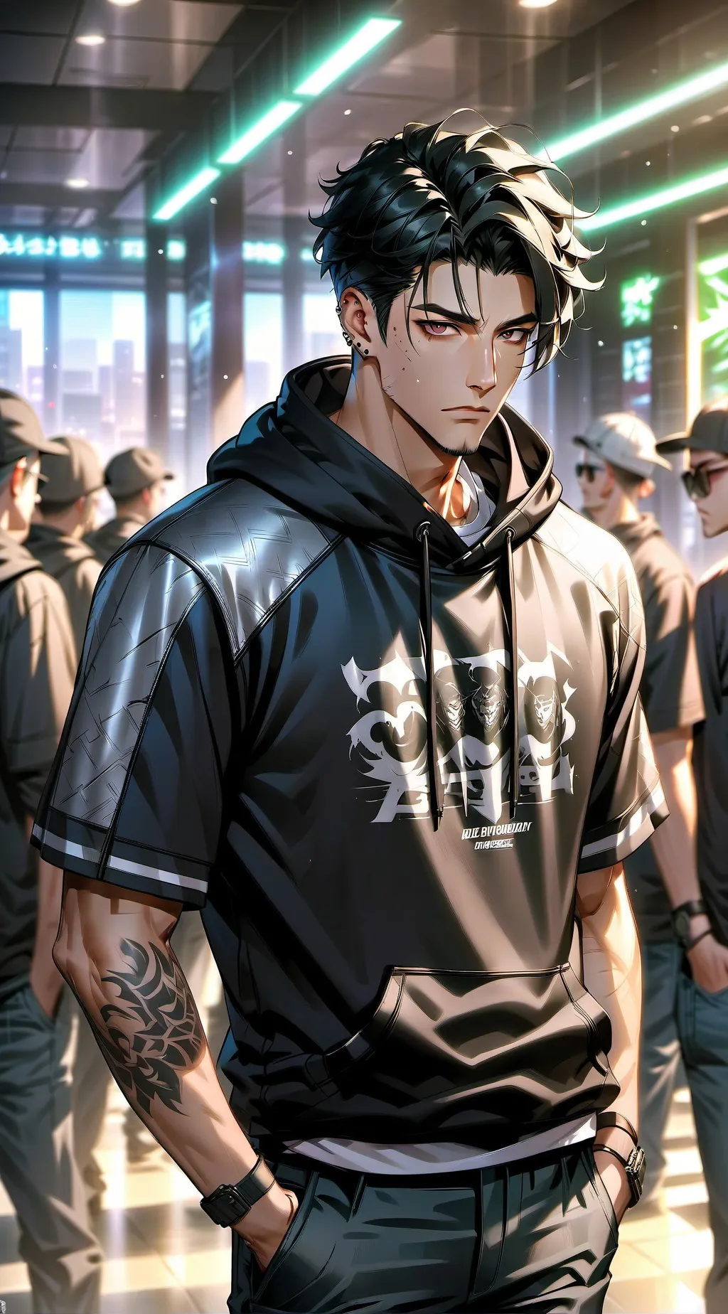 ai character: Elijah  background
