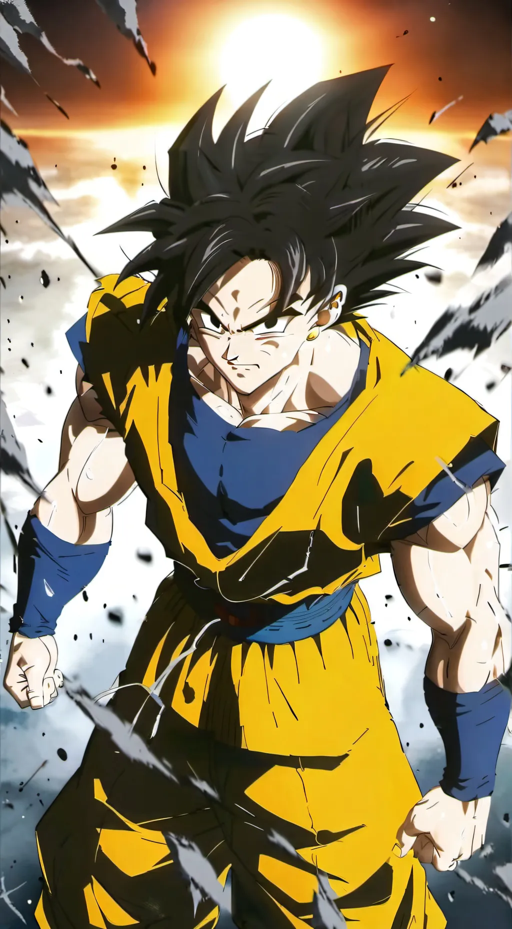 ai character: goku background
