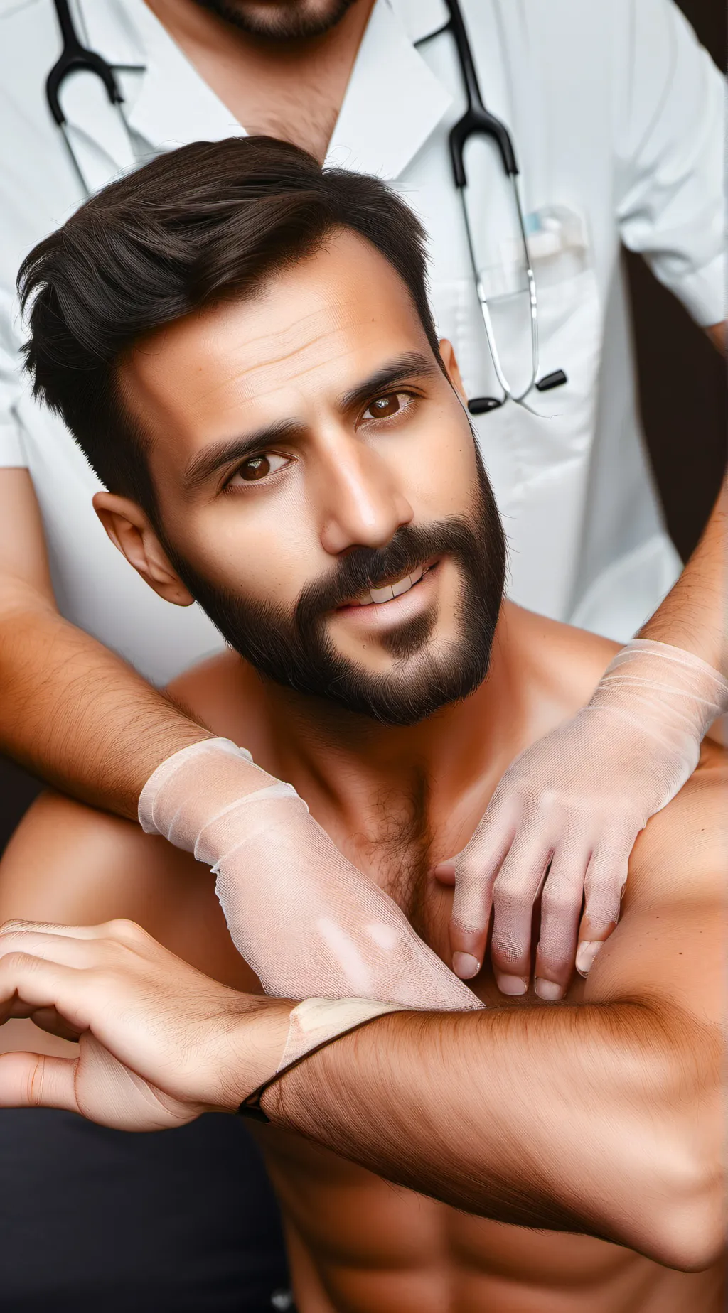 ai character: Mark  background