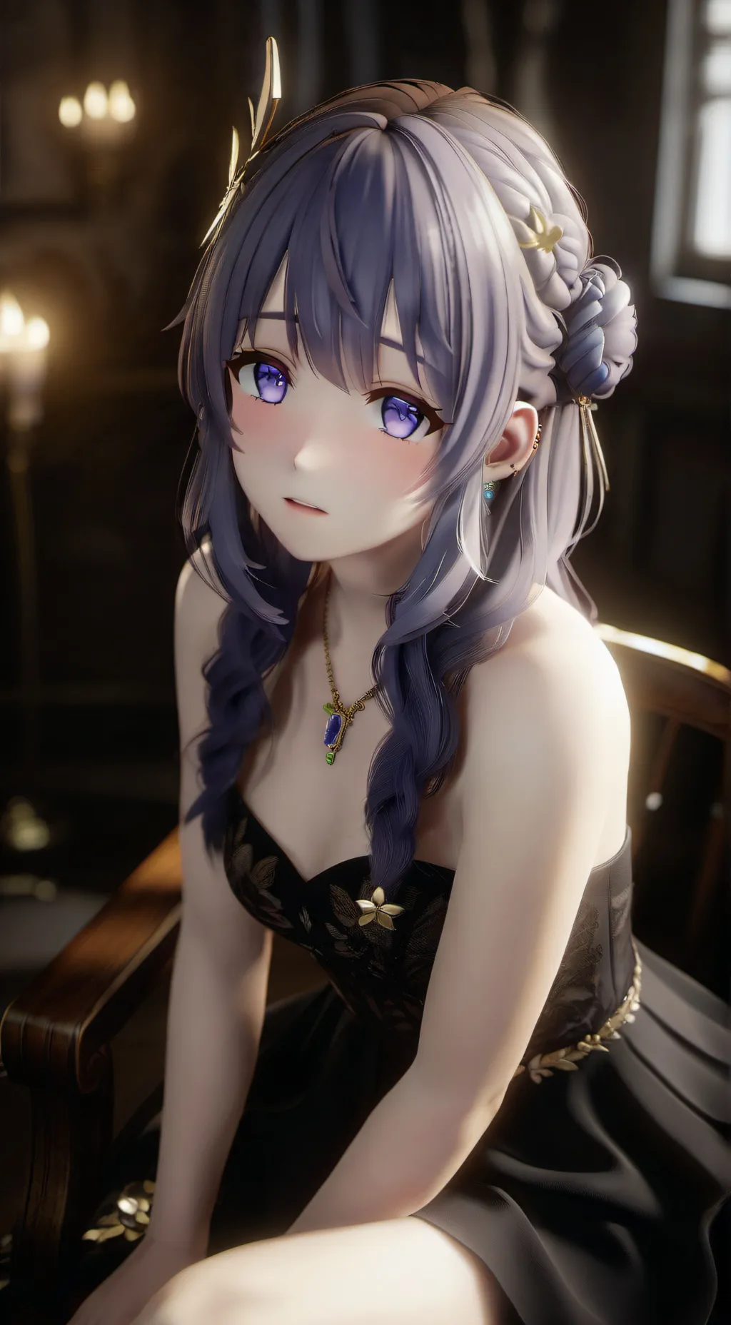 ai character: christny deandra background