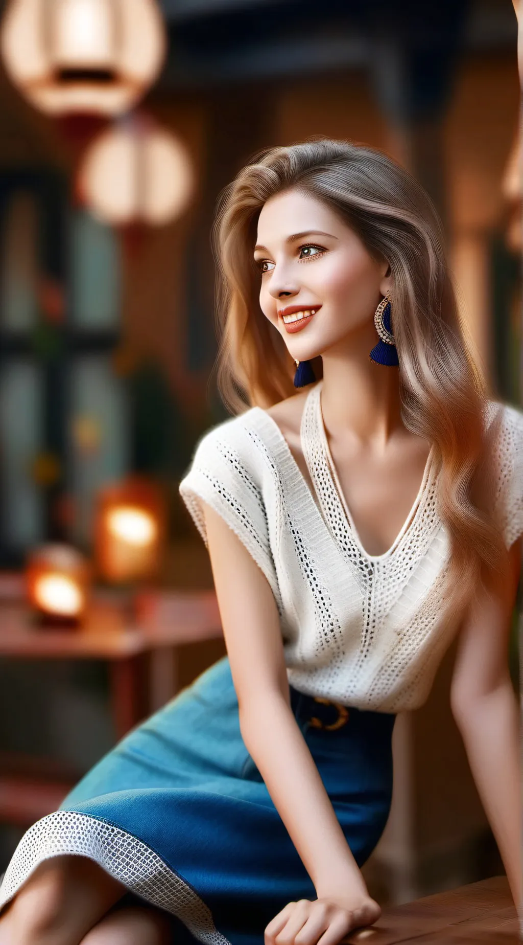 ai character: Britney  background