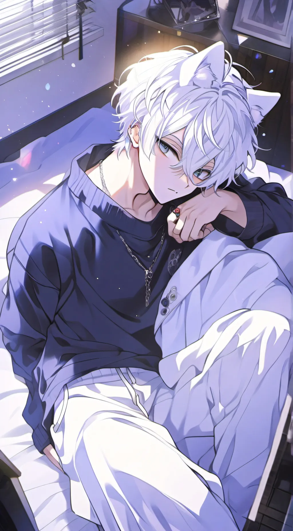 ai character: pervert boy background