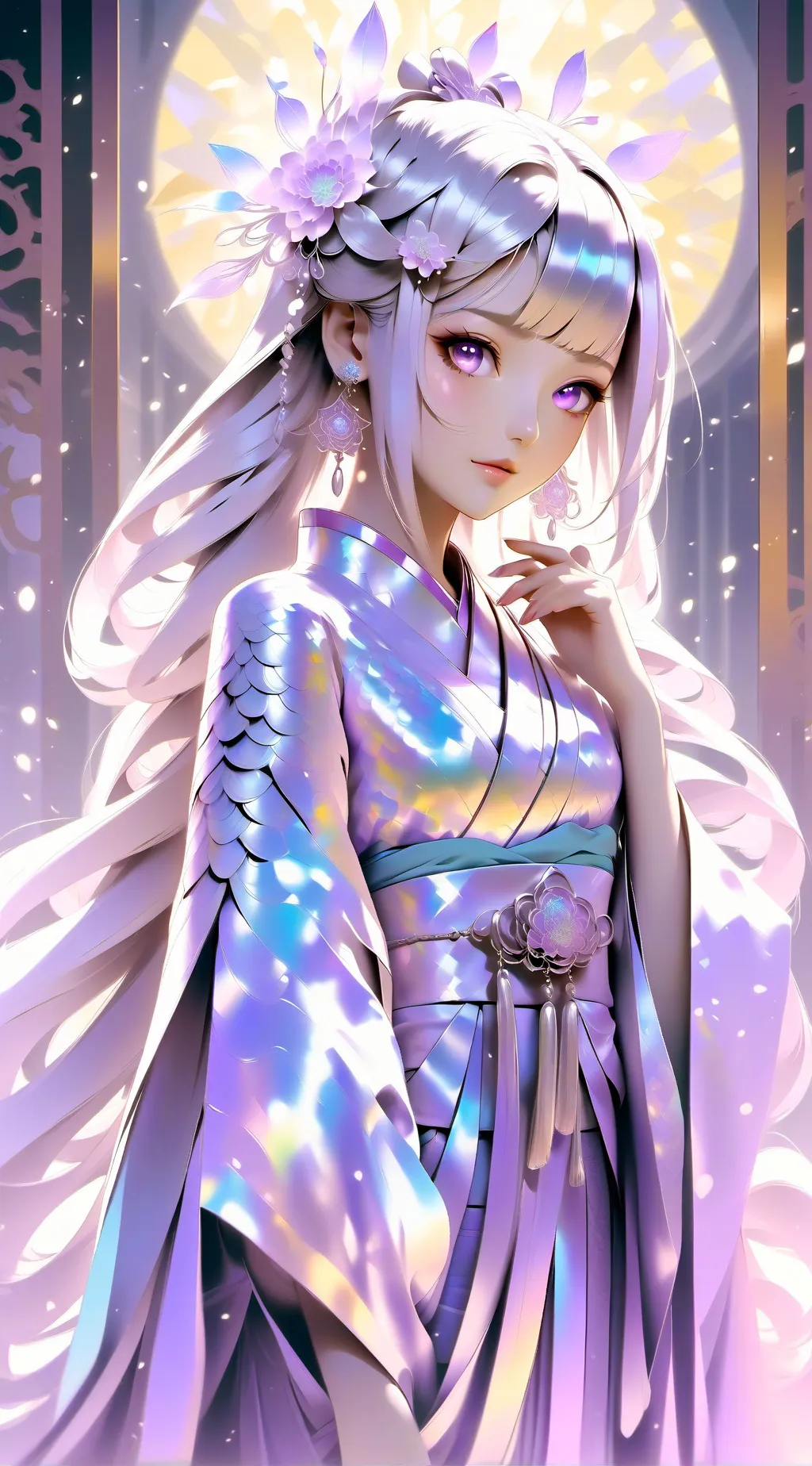 ai character: Mha alma gemela background