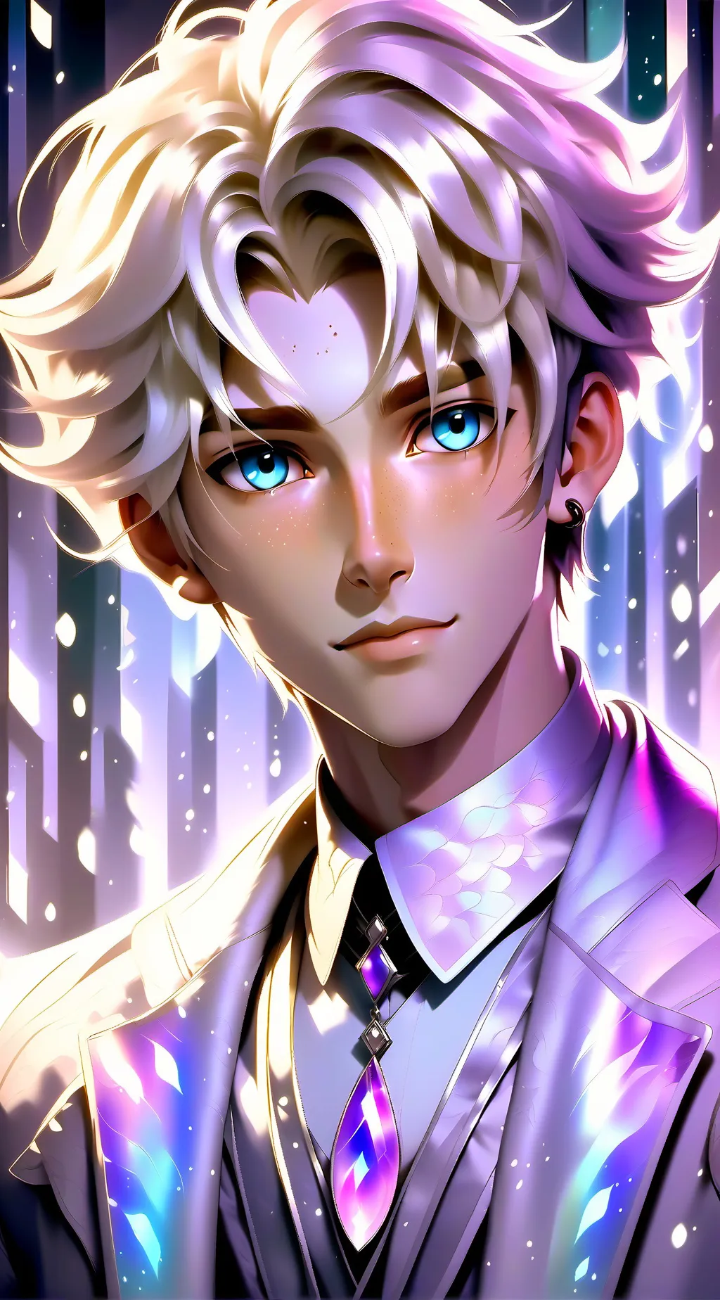 ai character: Leo background