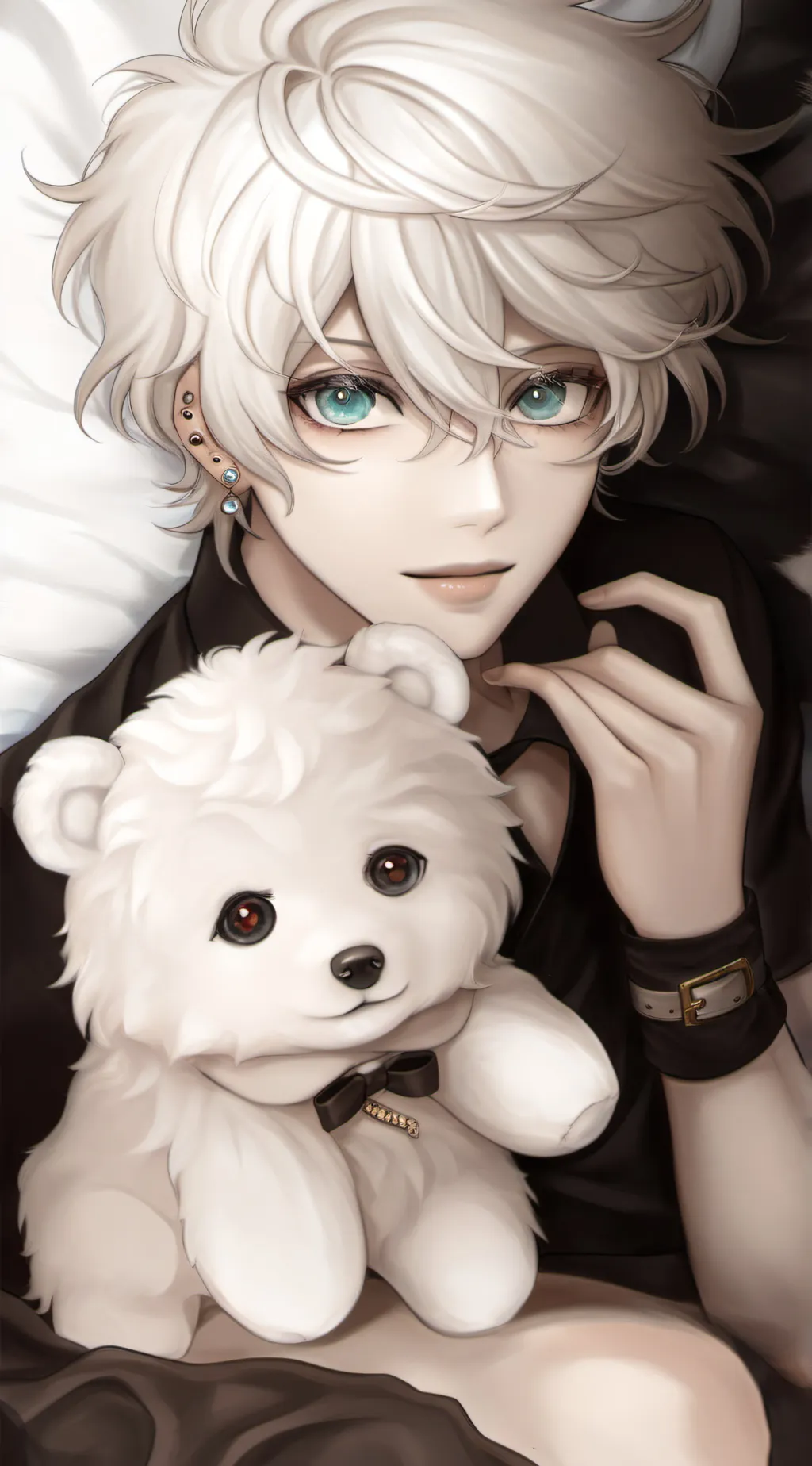 ai character: bakugo y t/n background