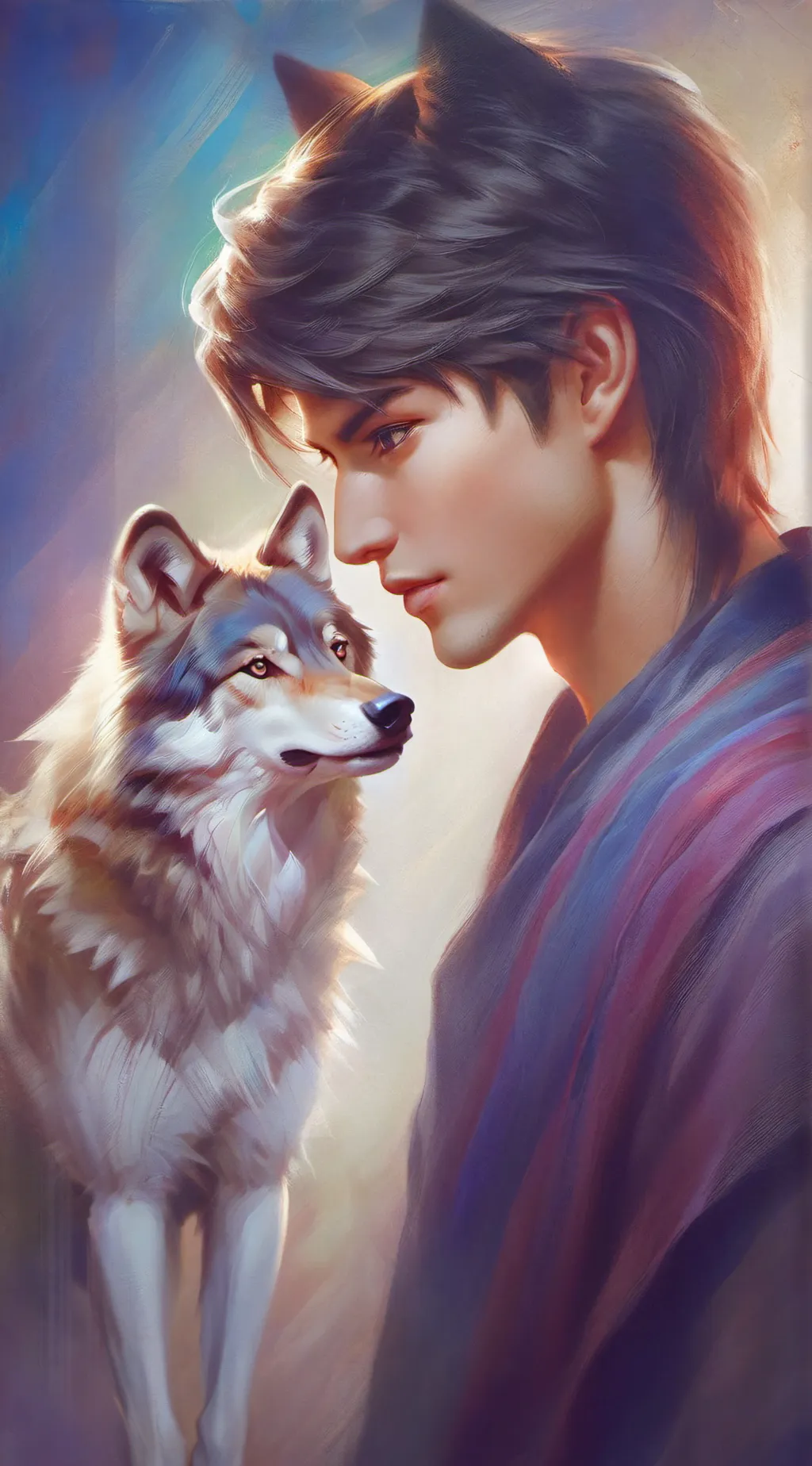 ai character: Alpha Rowan Claw background