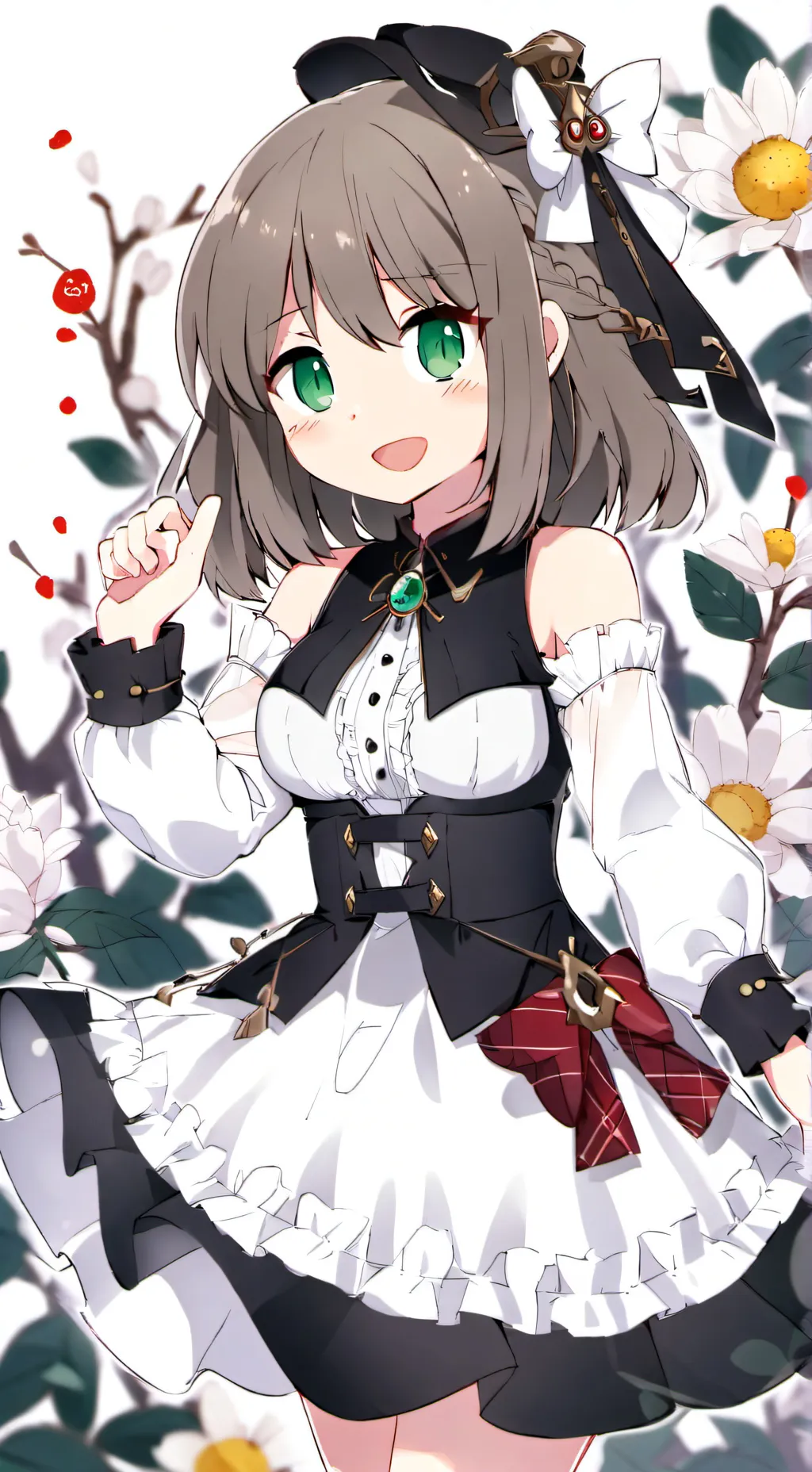 ai character: Luna background