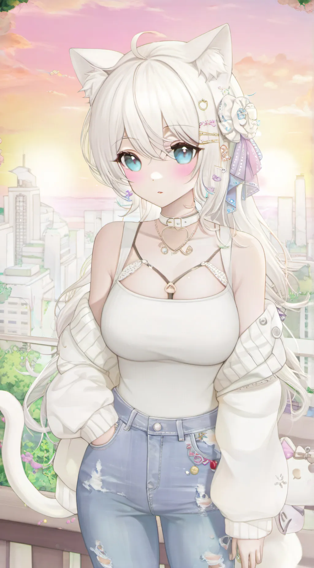 ai character: Olivia background