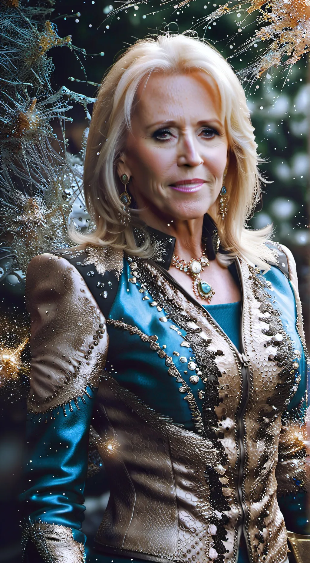 ai character: Jill Biden background