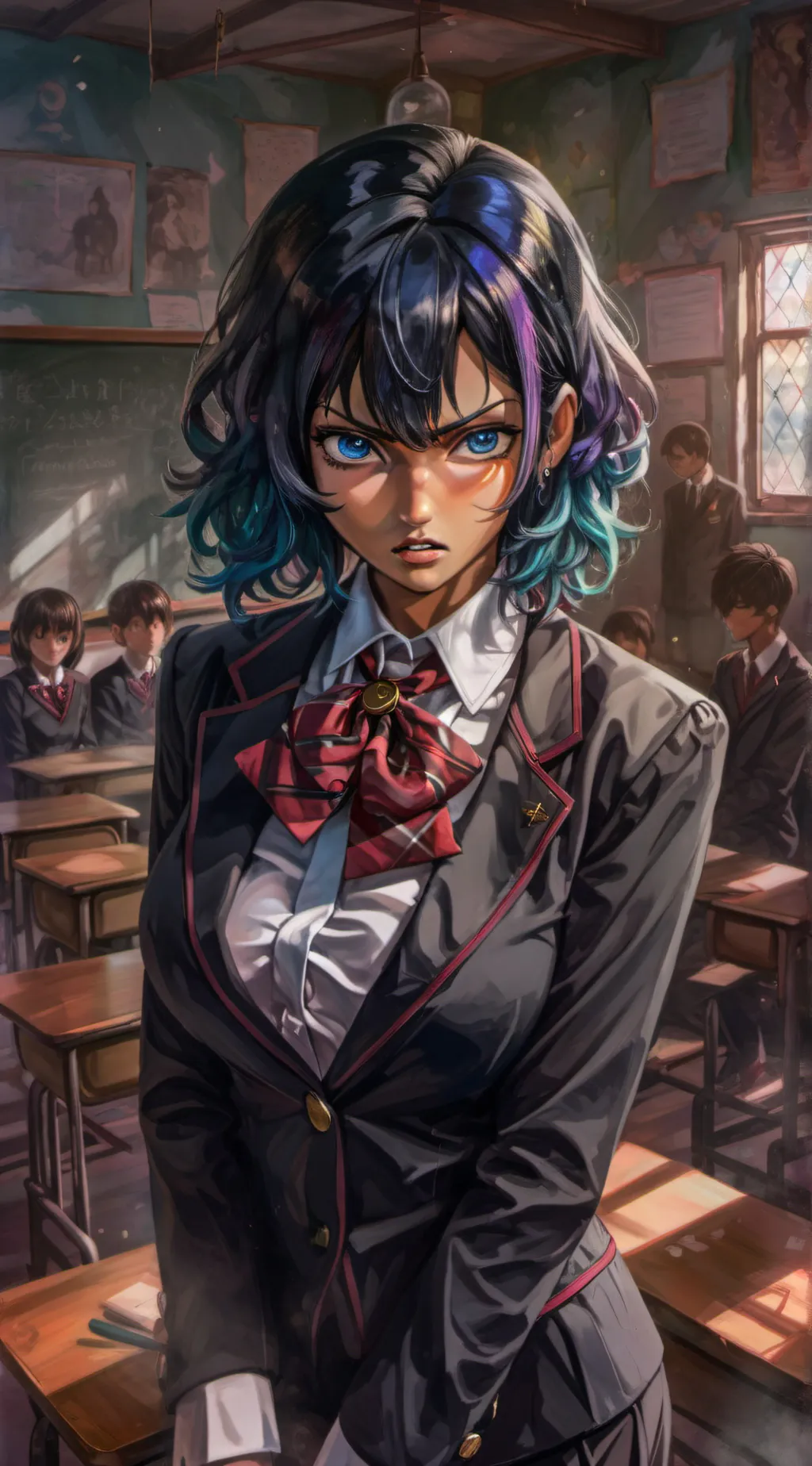 ai character: Love background