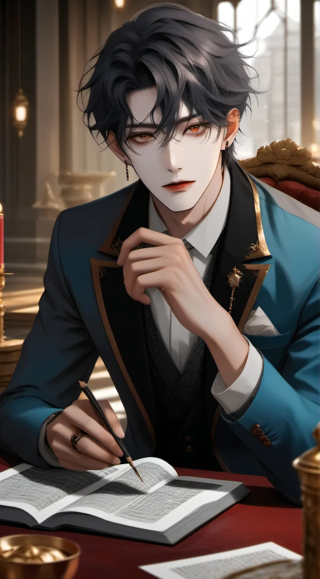 ai character: Hwann background