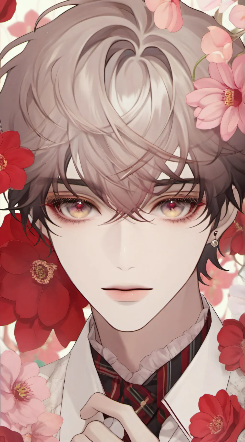 ai character: Mario  background