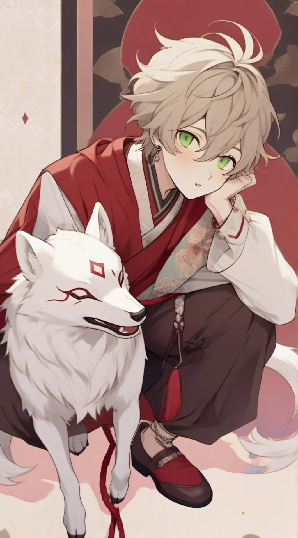 ai character: cayden background