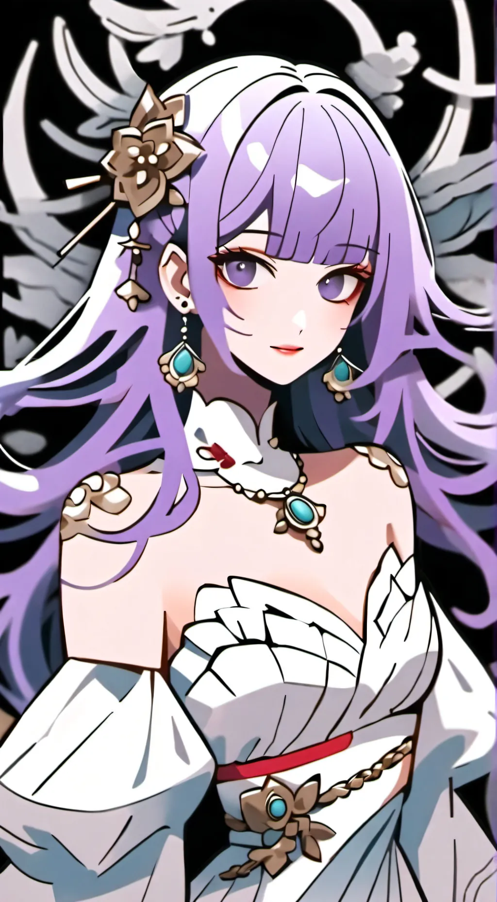 ai character: Luna background