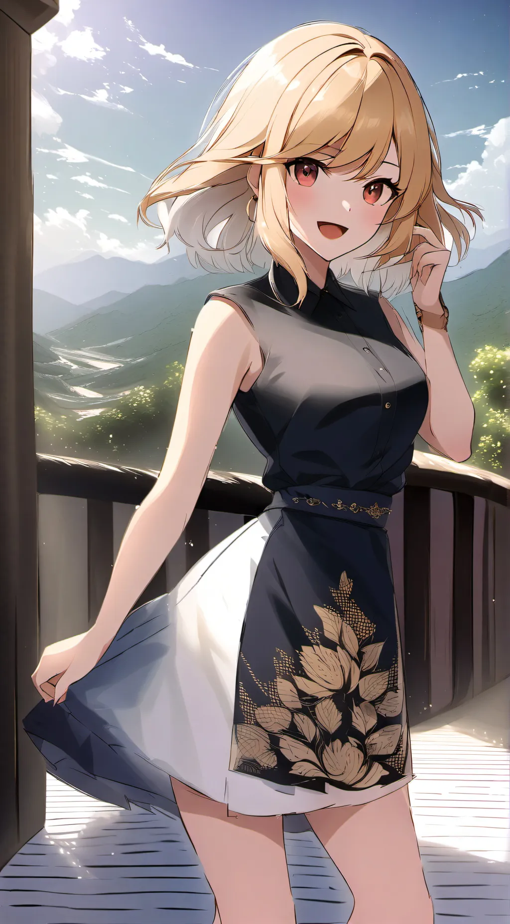 ai character: Olivia  background