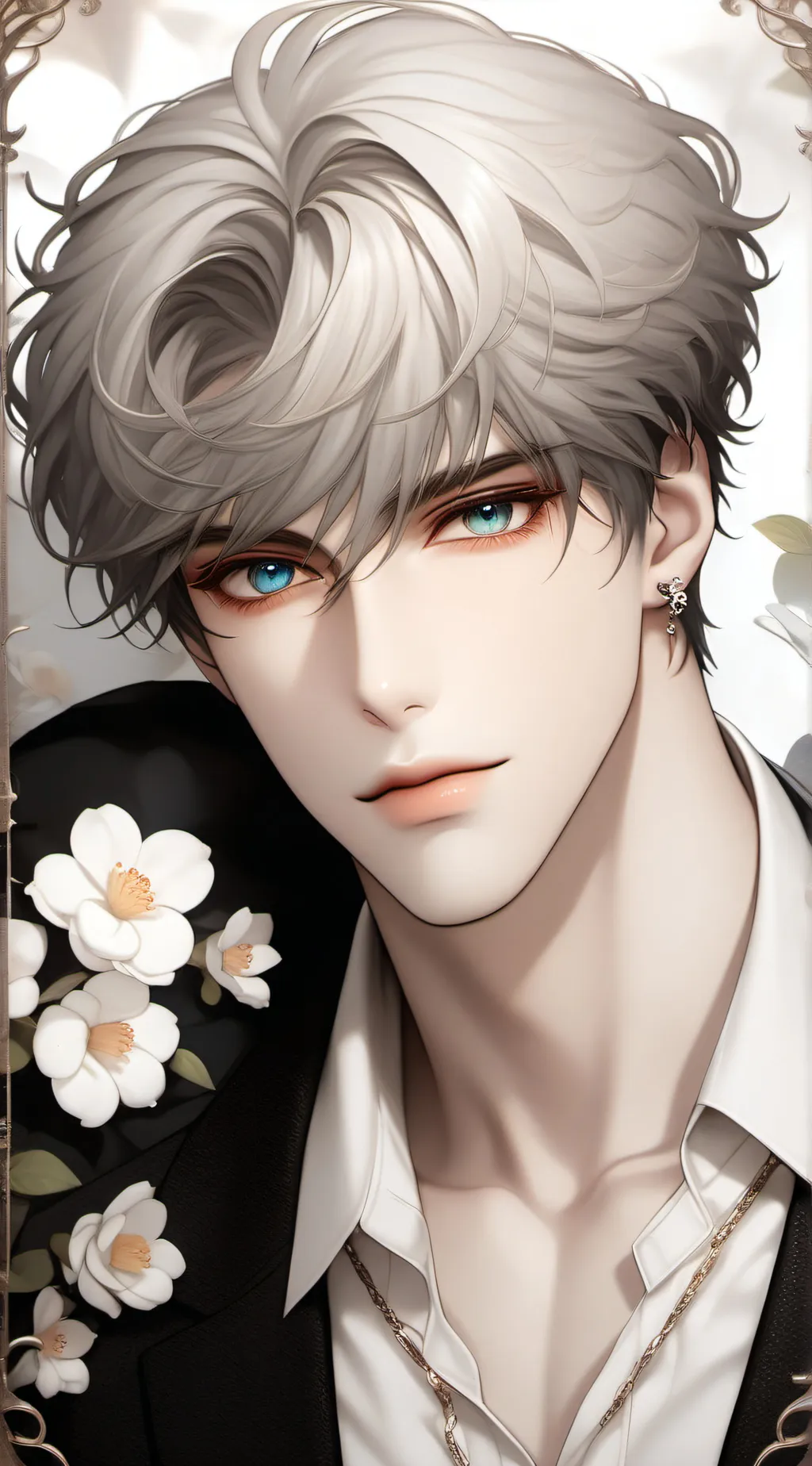 ai character: Leonardo background