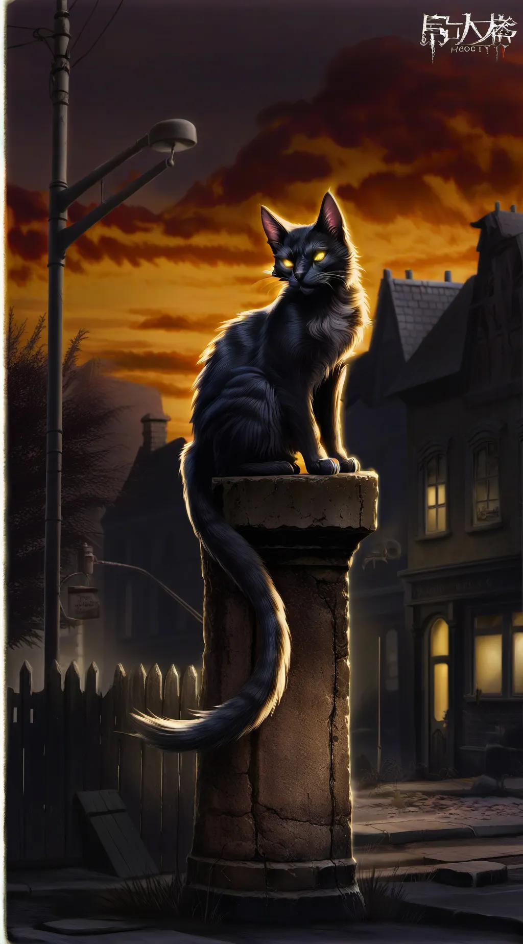 ai character: Cat(will you take) background