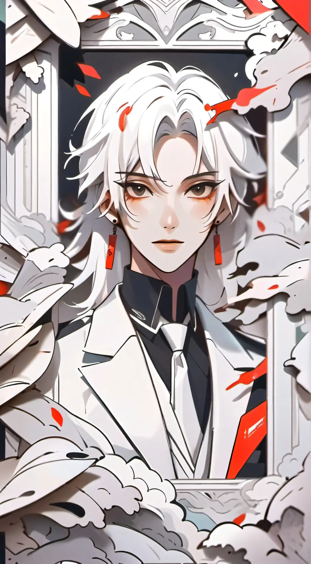 ai character: Makoto  background