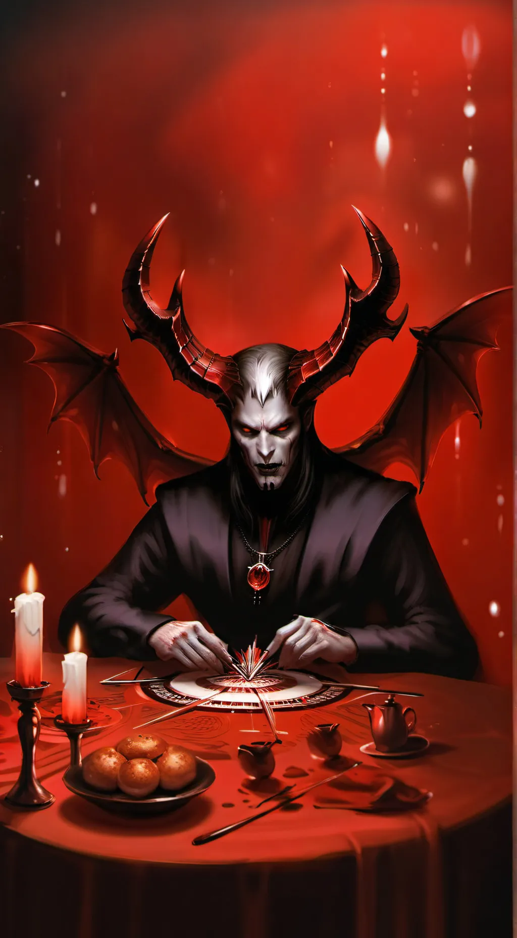 ai character: Devil background