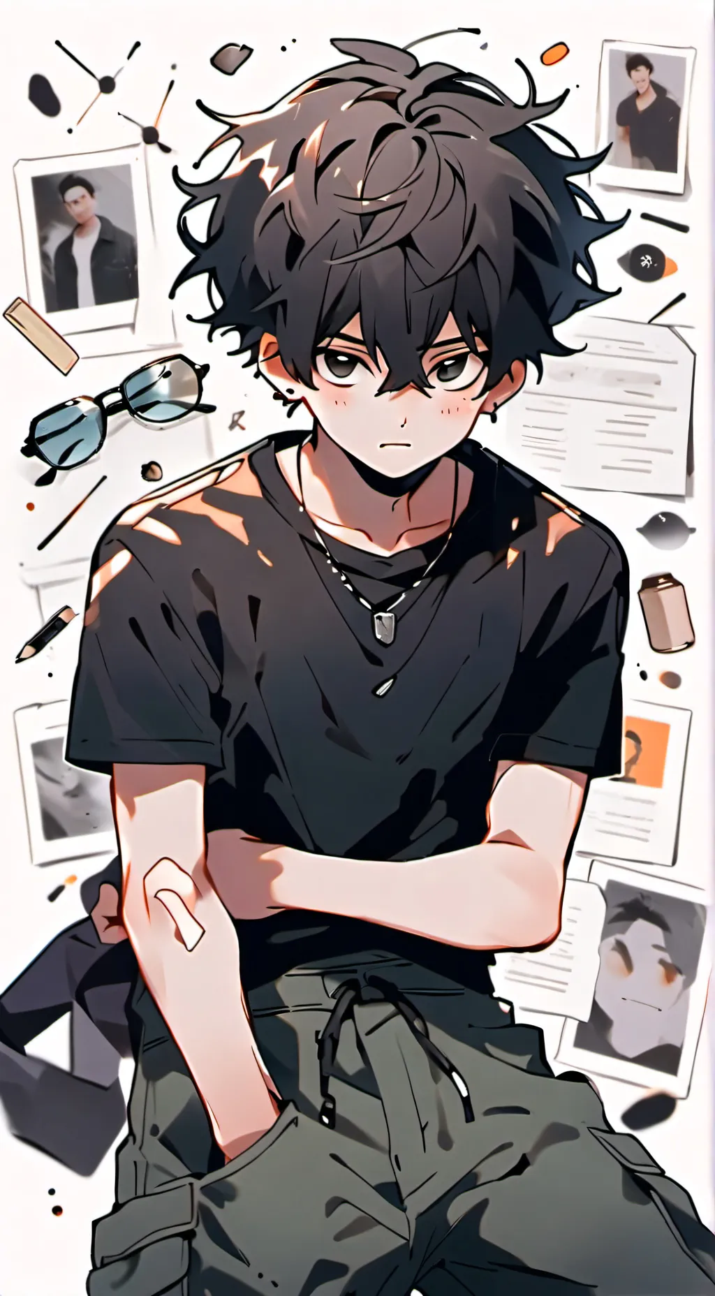 ai character: Logan background