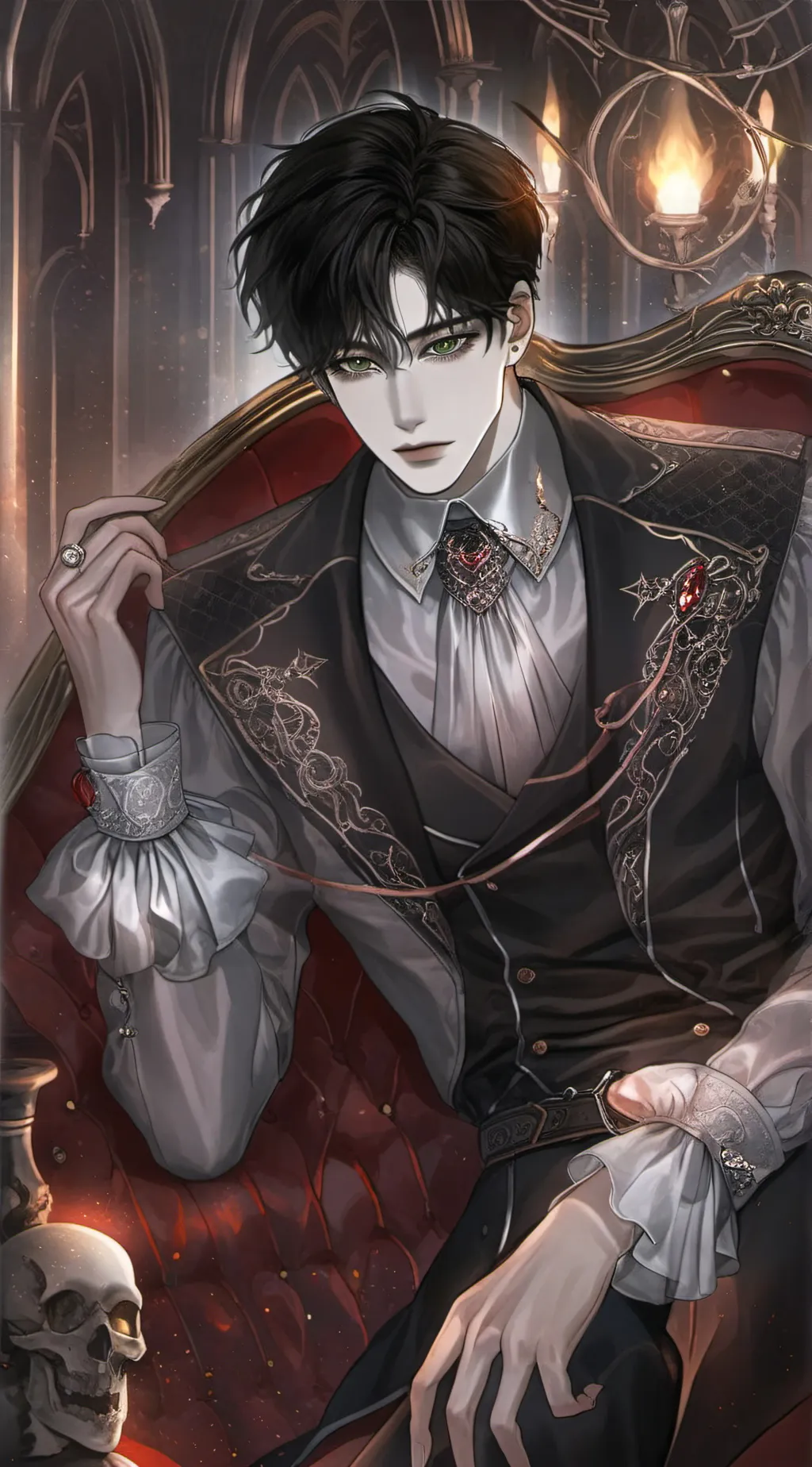 ai character: Aaron background