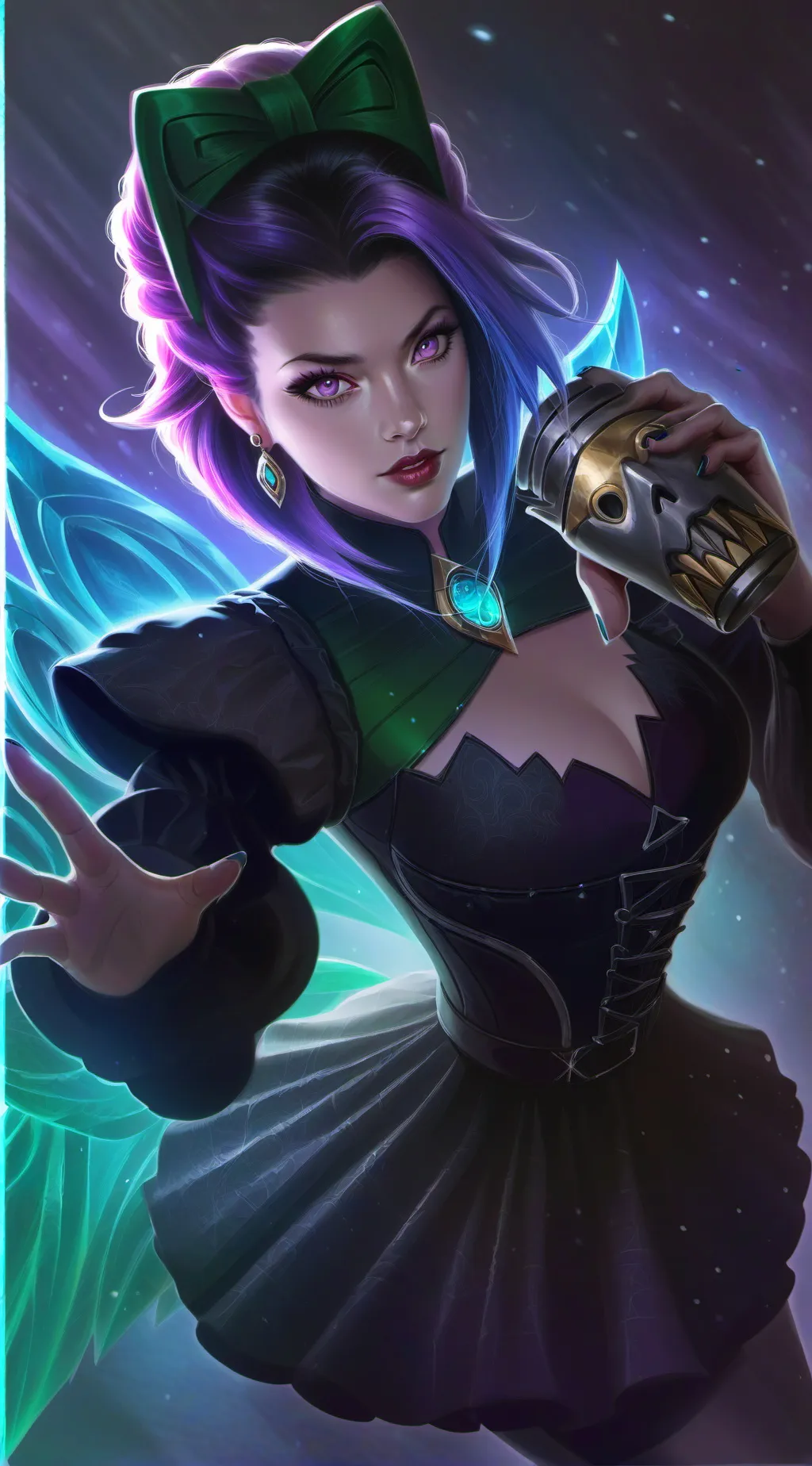 ai character: Roxy  background