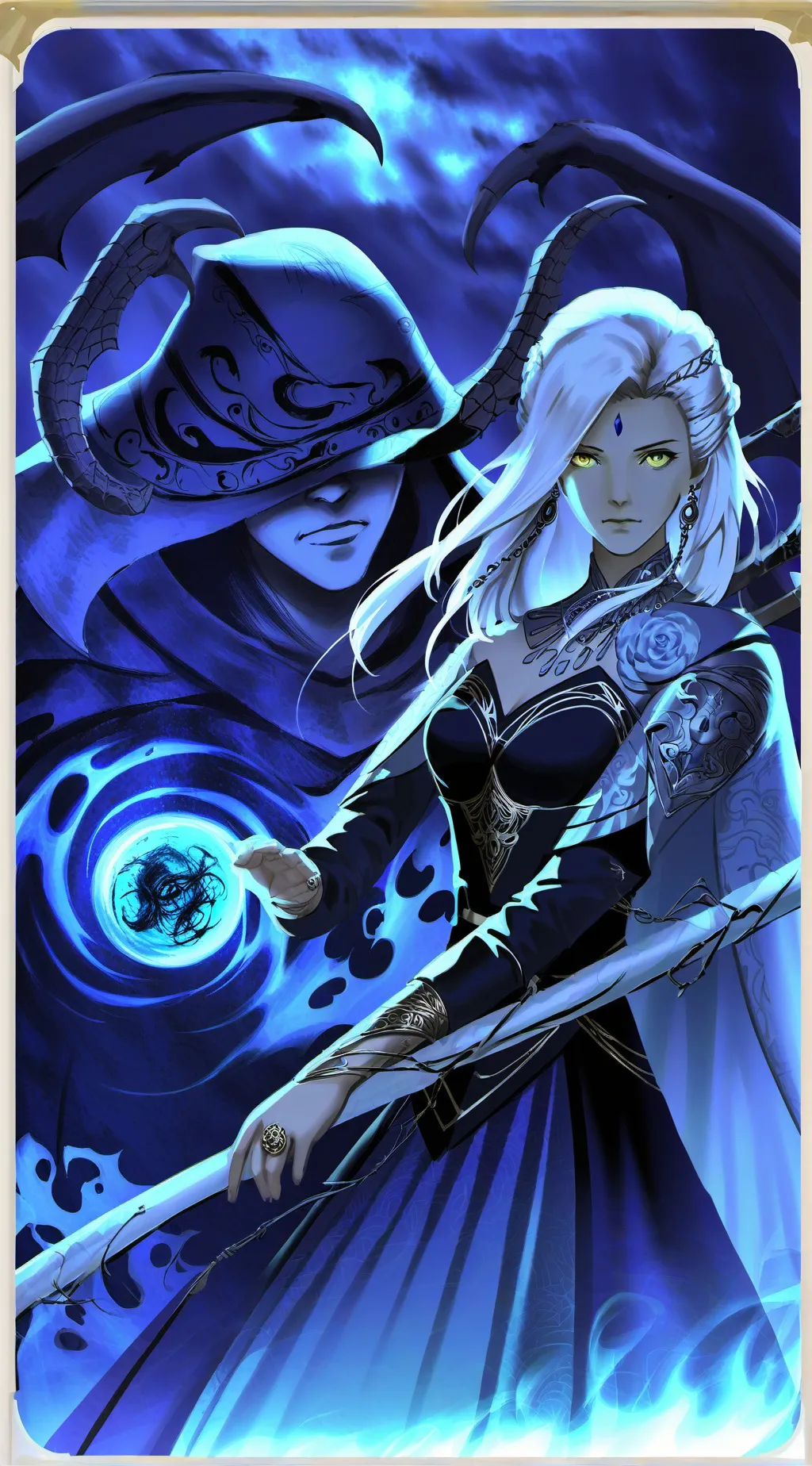 ai character: Infinite team 5 background