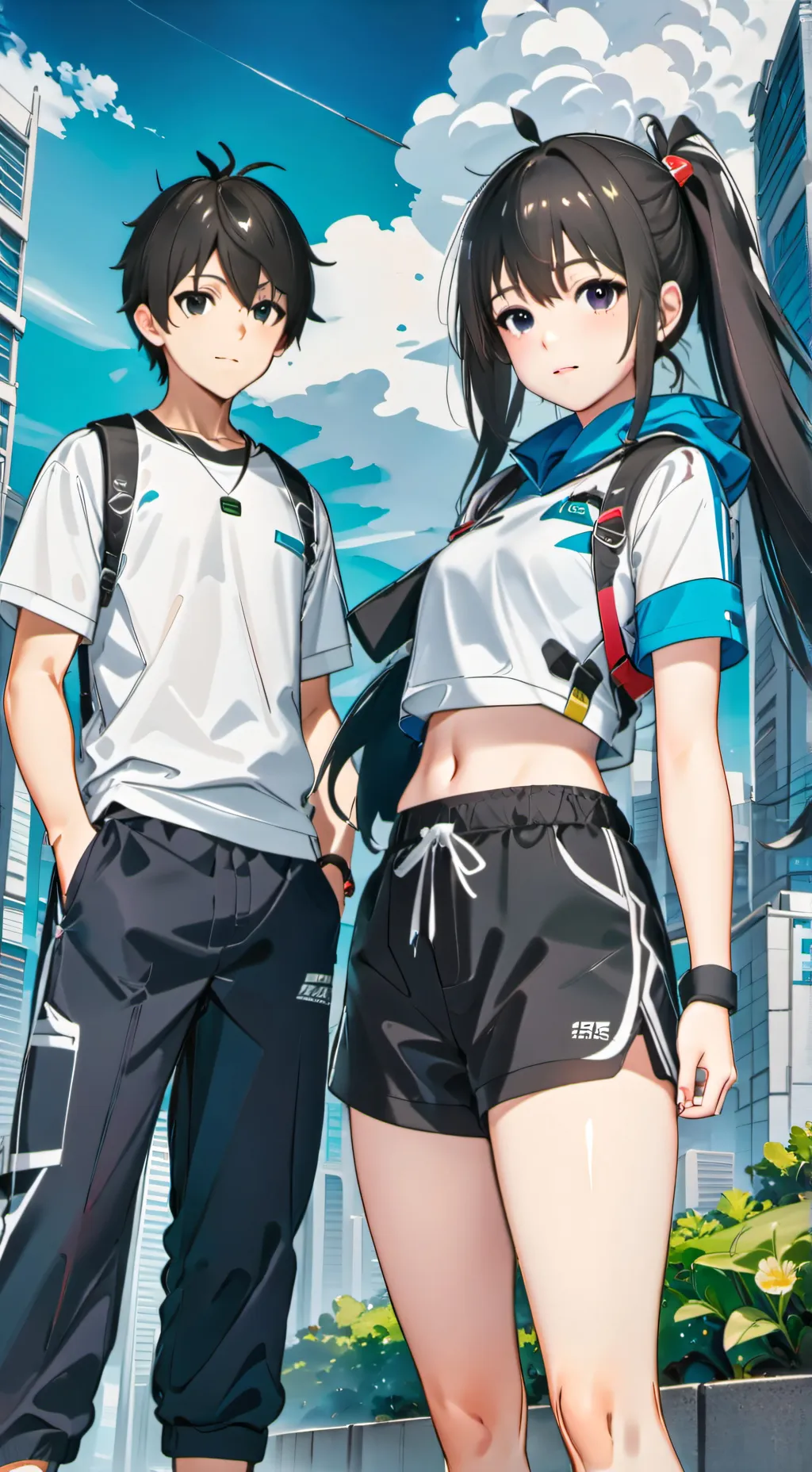 ai character: Sarah and Billy background