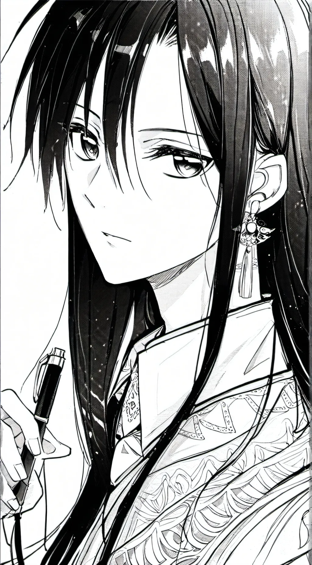 ai character: Lee ryusaki  background