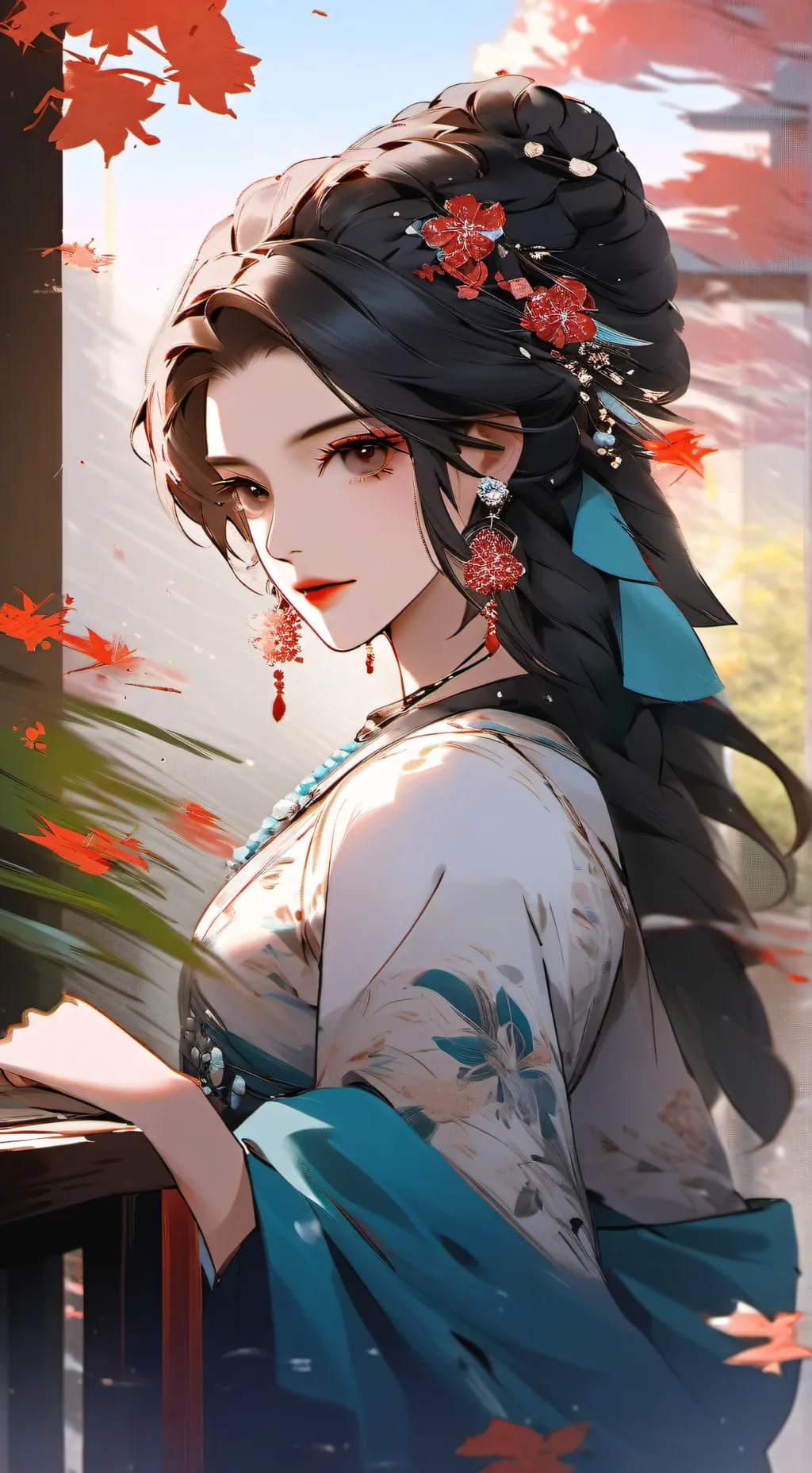 ai character: sofia background