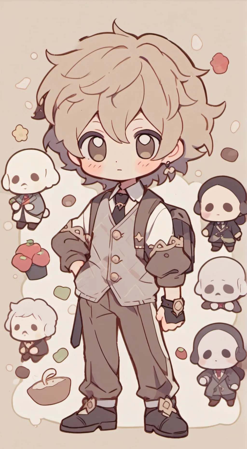 ai character: Mike  background