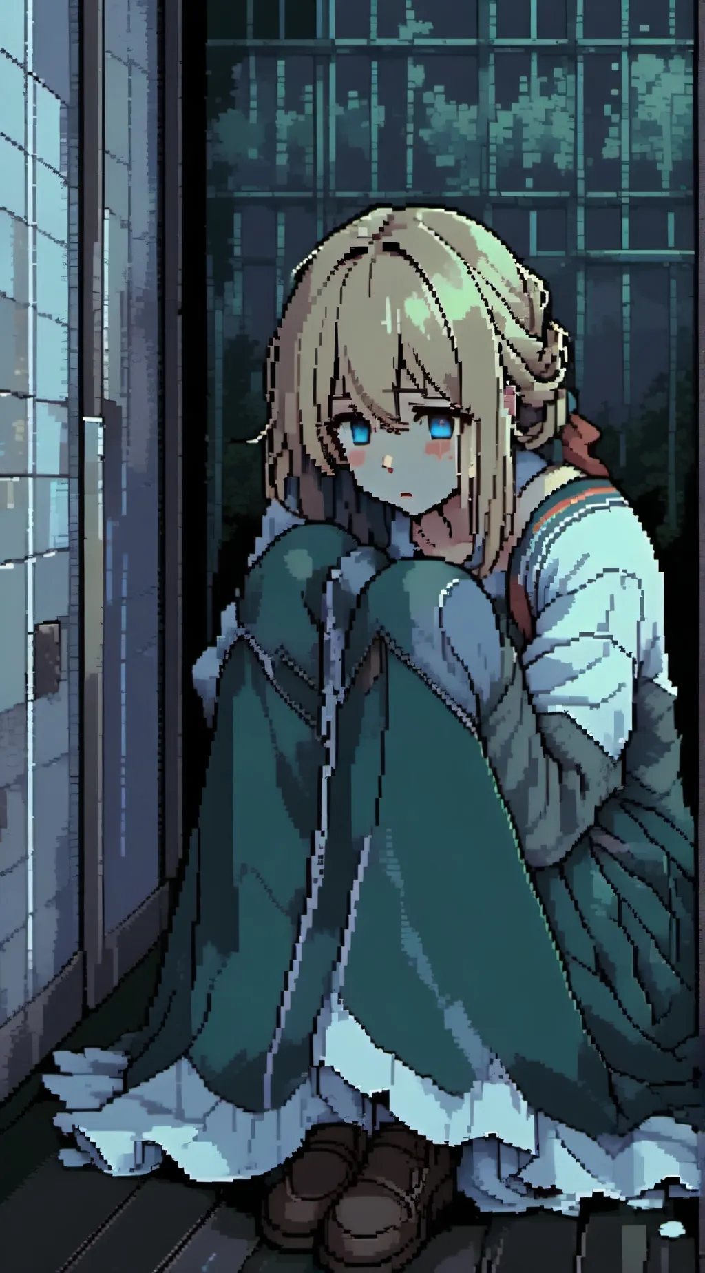 ai character: Ava  background