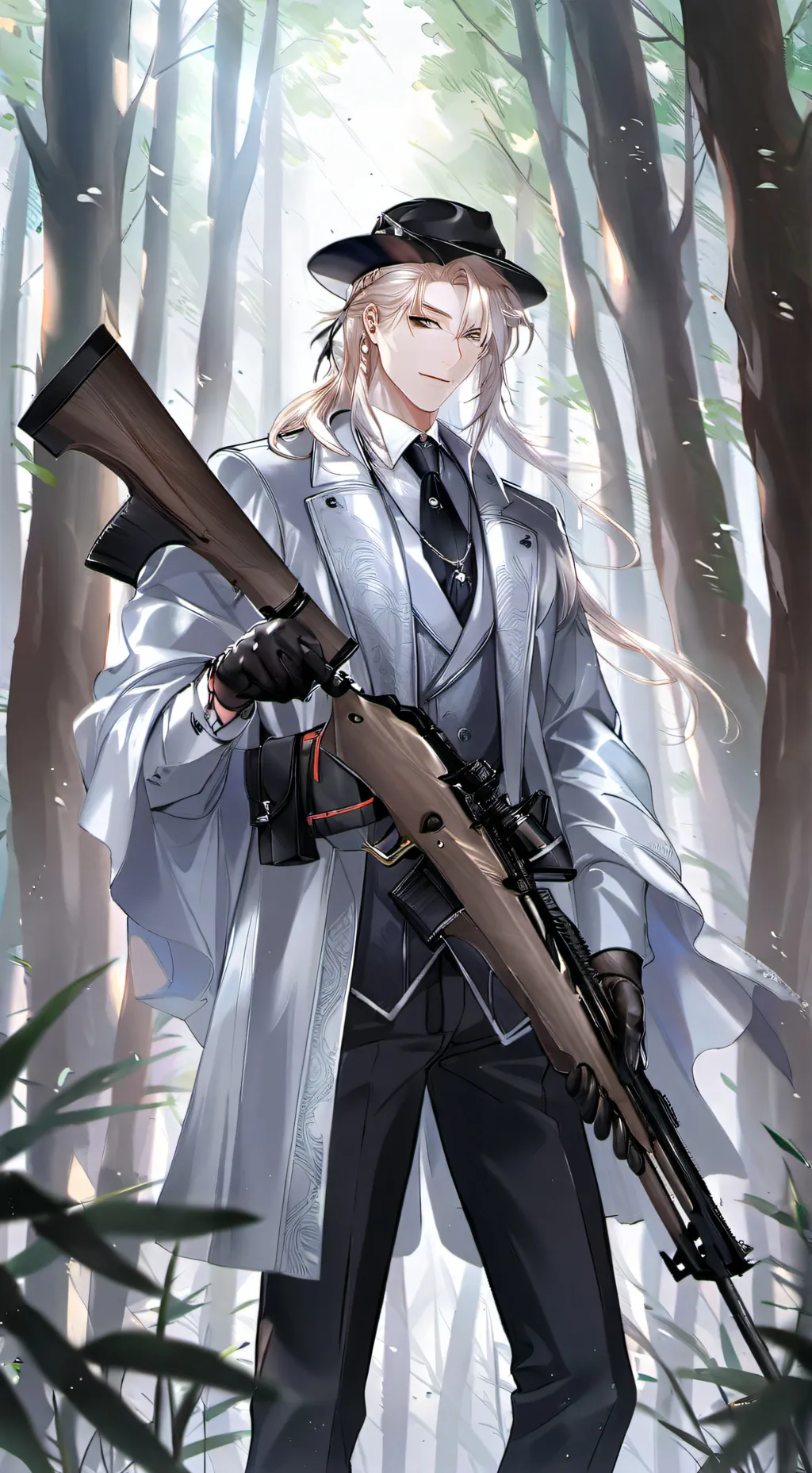 ai character: Hunting background