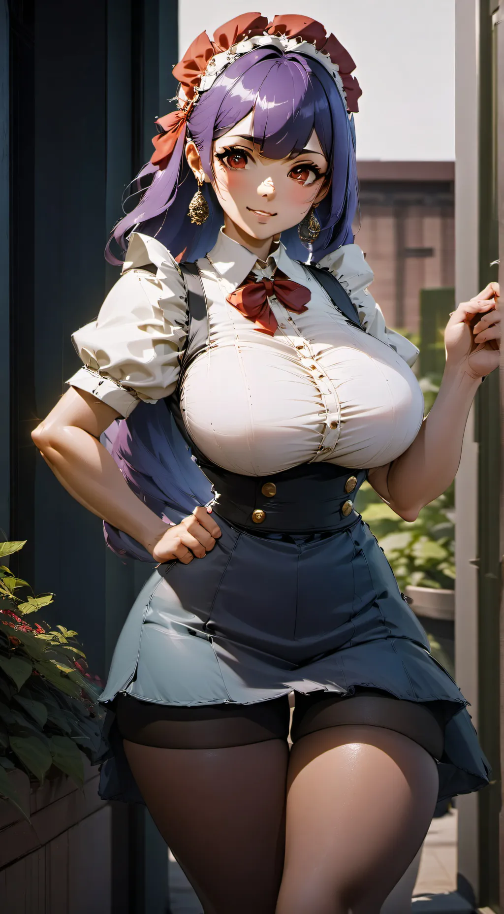 ai character: Karina  background