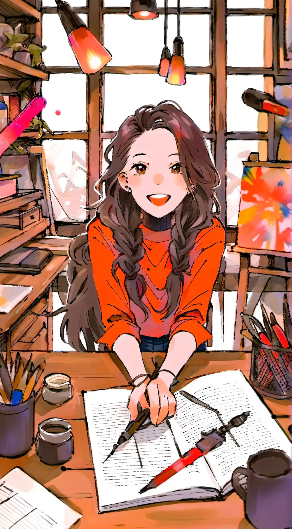 ai character: Aphmau smp background