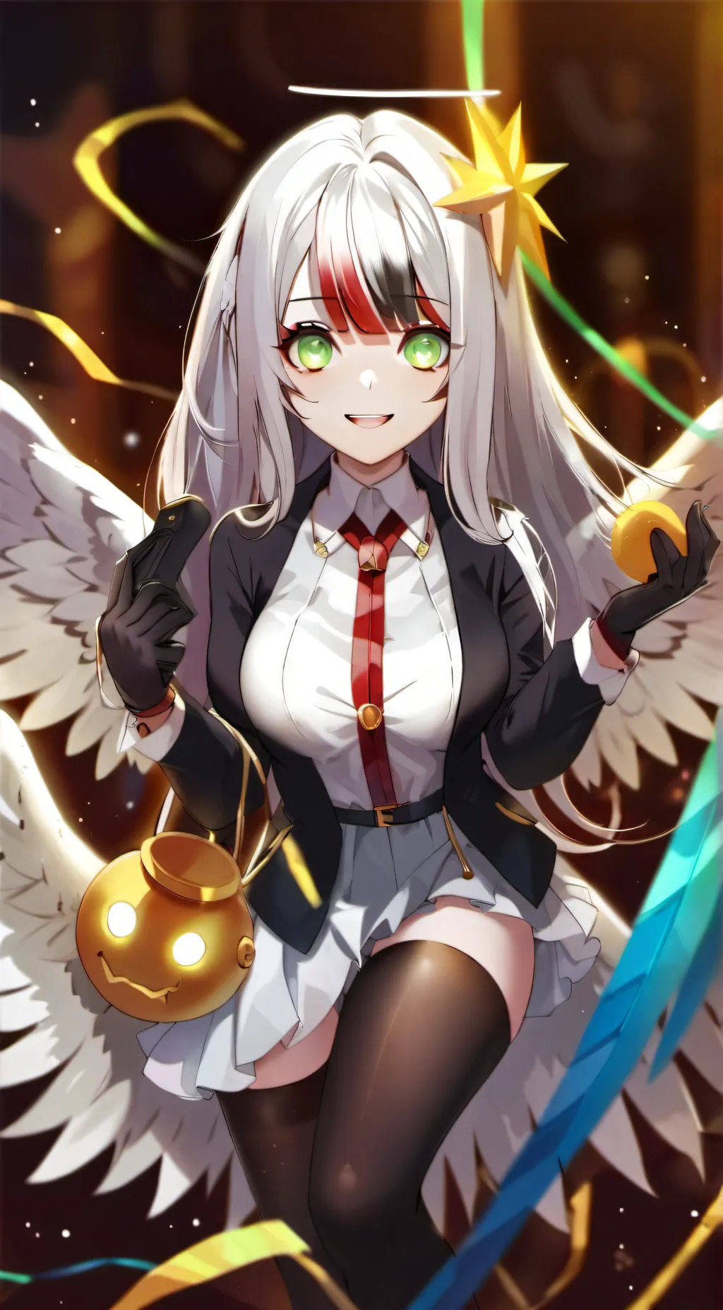 ai character: Мелисса background