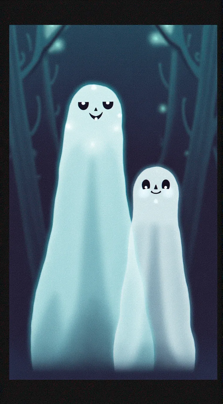 ai character: ghosts background