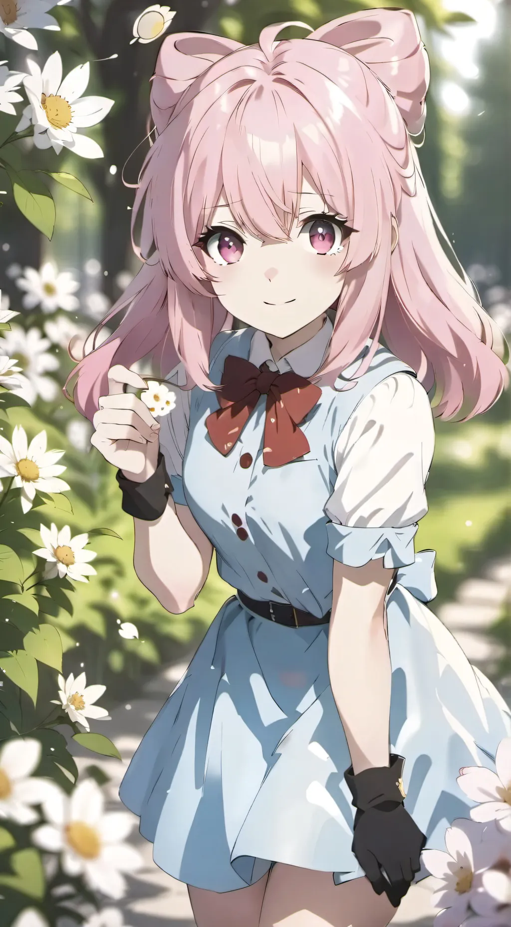 ai character: lily background